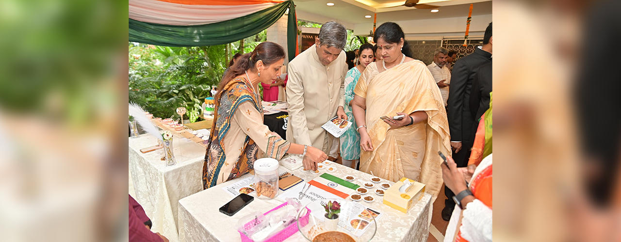  NRI Women Entrepreneurs in Malaysia displayed their creativity and innovation through stalls at India House